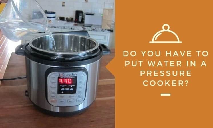 Do You Have To Put Water In a Pressure Cooker?